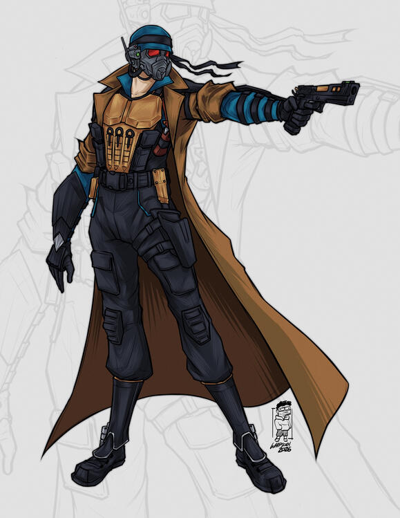 sketch design of client's character (2026)