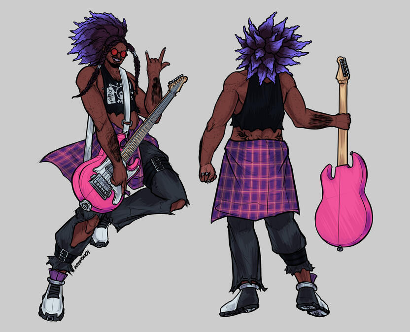 OC Character Design Rock
