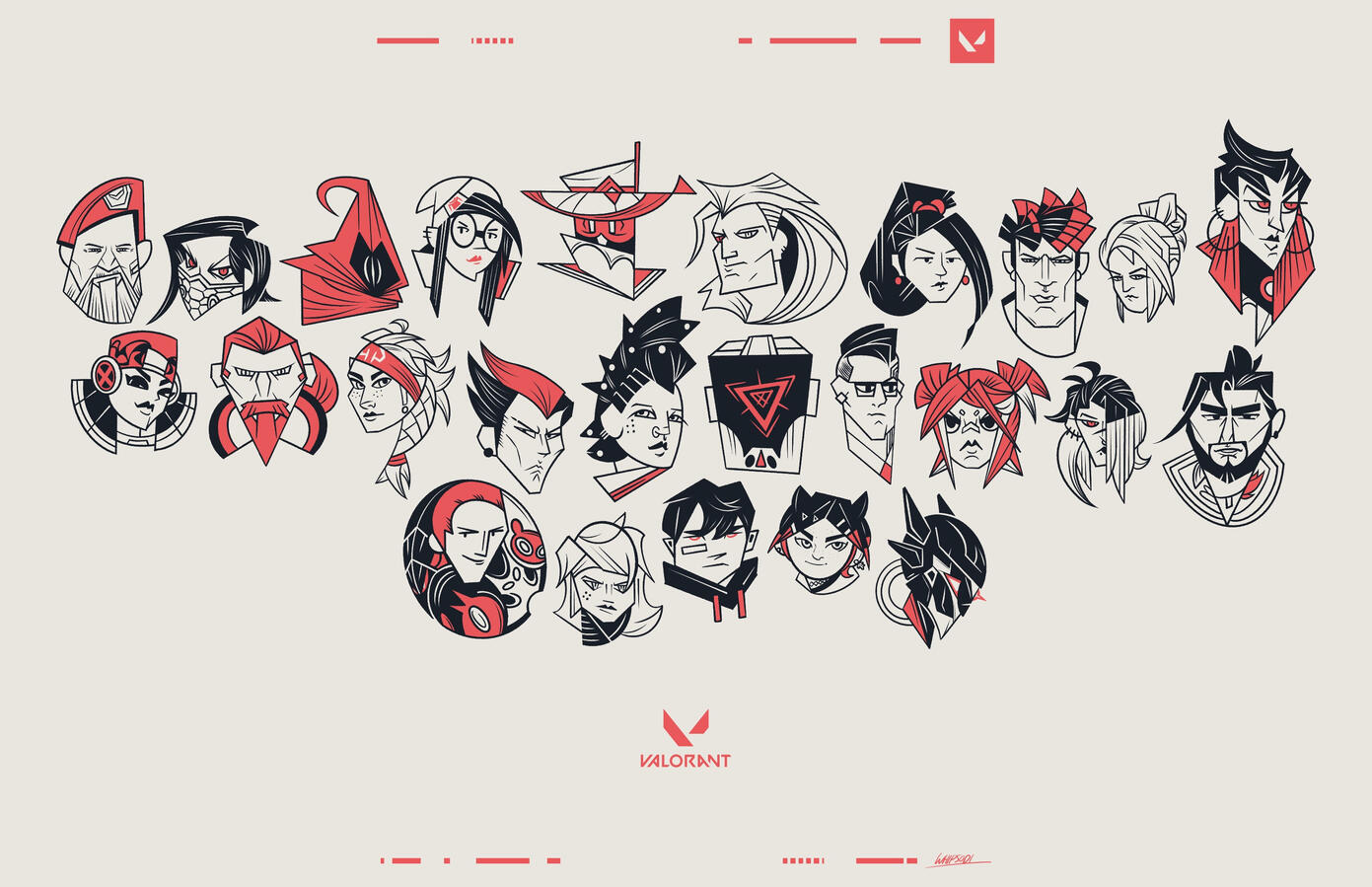 Valorant icons (2024)